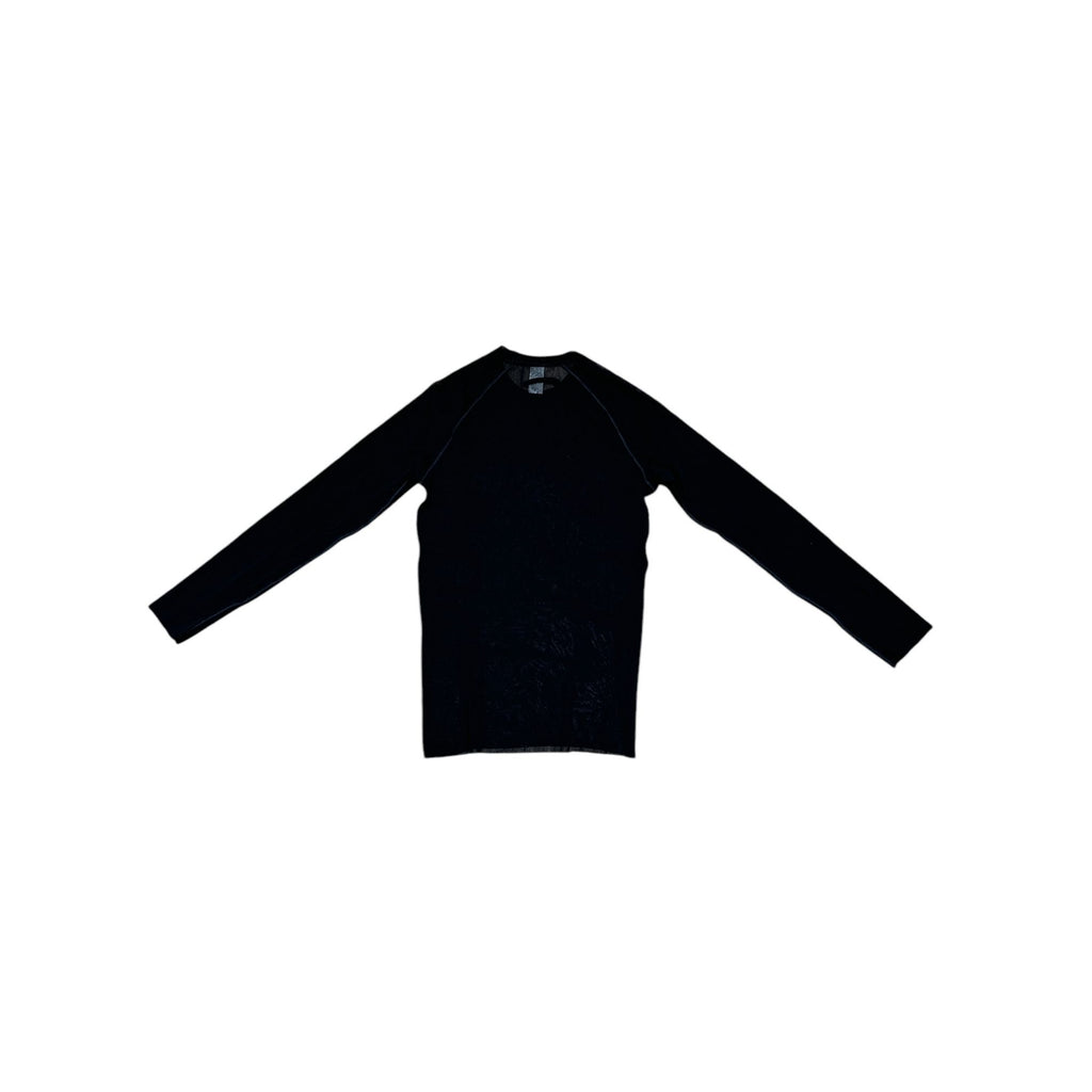 Vintage Black Mesh Longsleeves