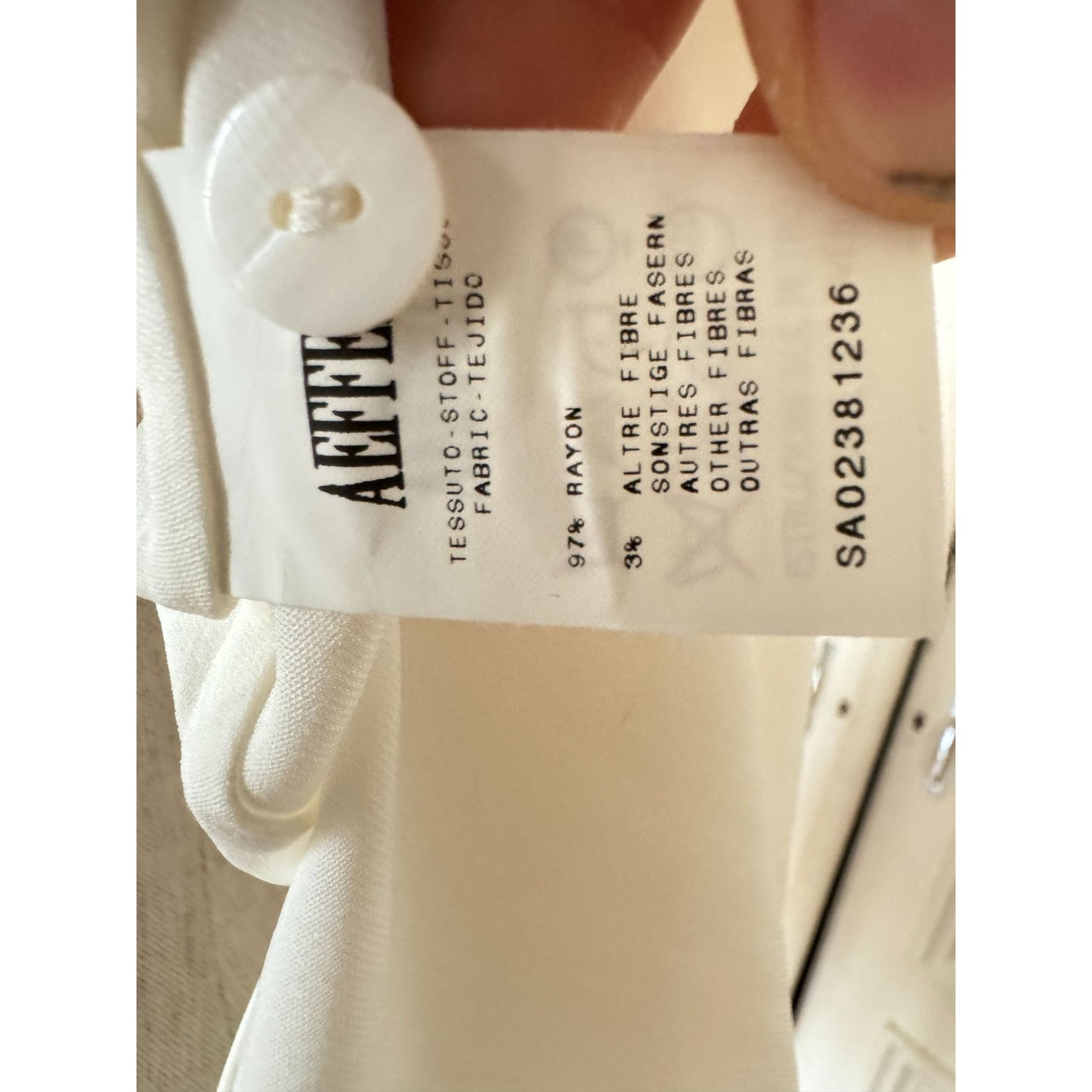 Ecru Rayon Shirt