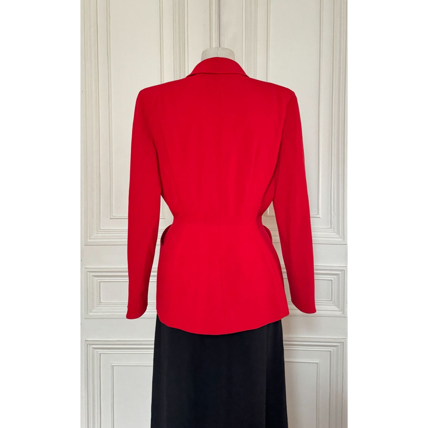 FW 1998 Red Wool Blazer Jacket 