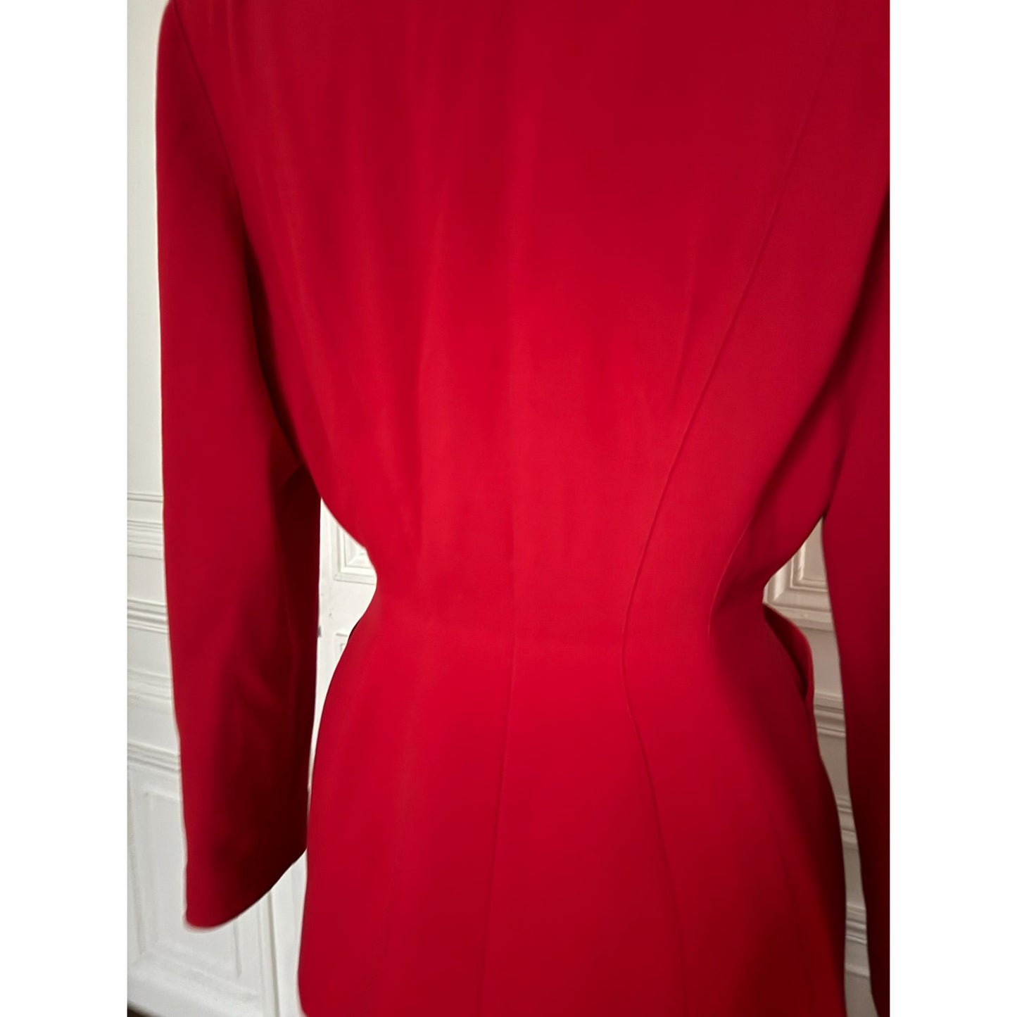 FW 1998 Red Wool Blazer Jacket 