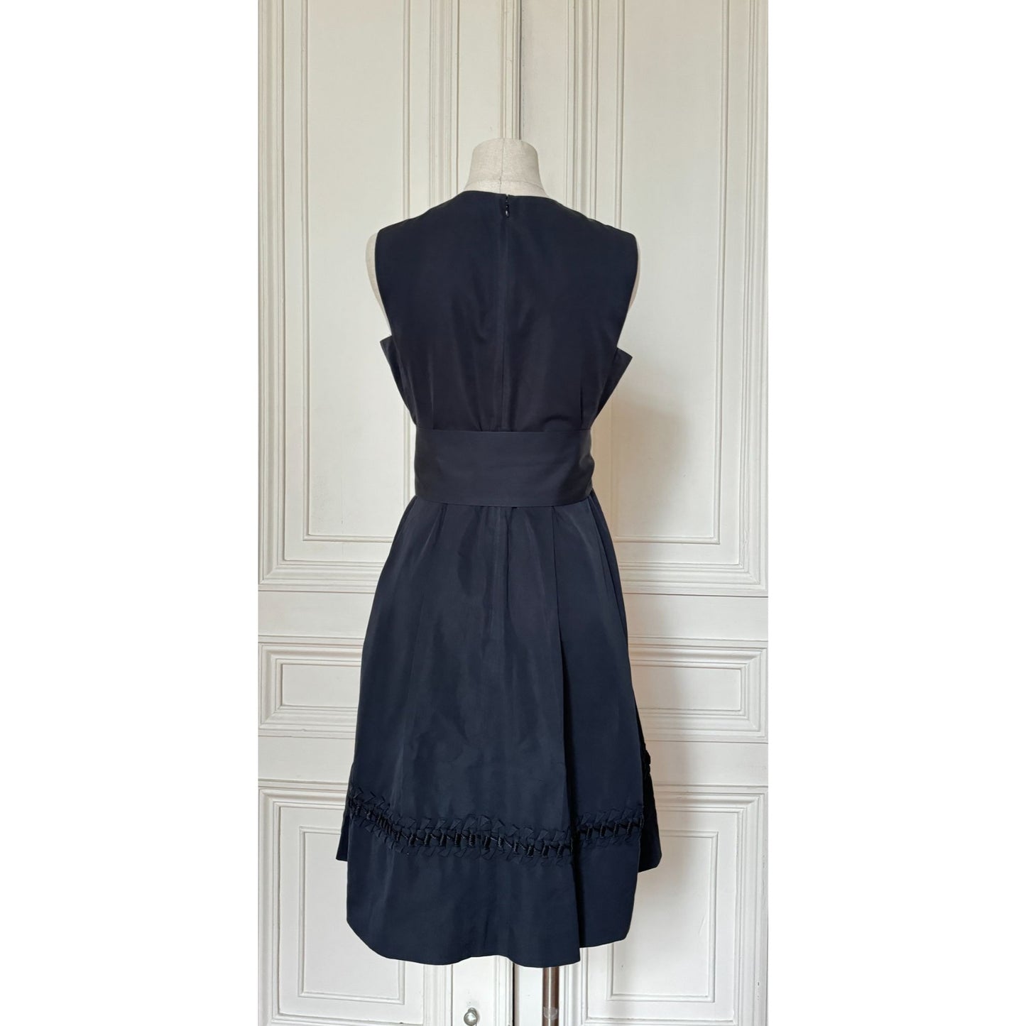 Stefano Pilati 2008 Black Cotton Dress