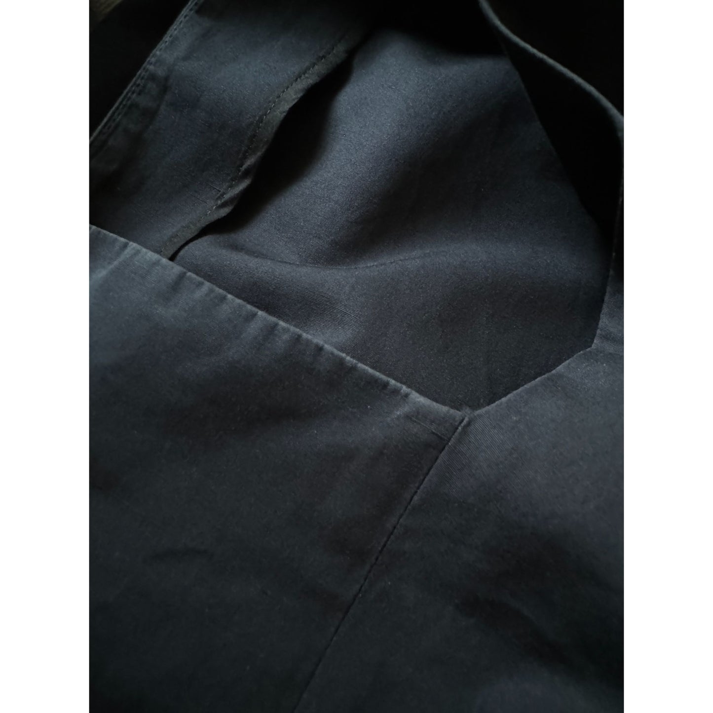 Stefano Pilati 2008 Black Cotton Dress