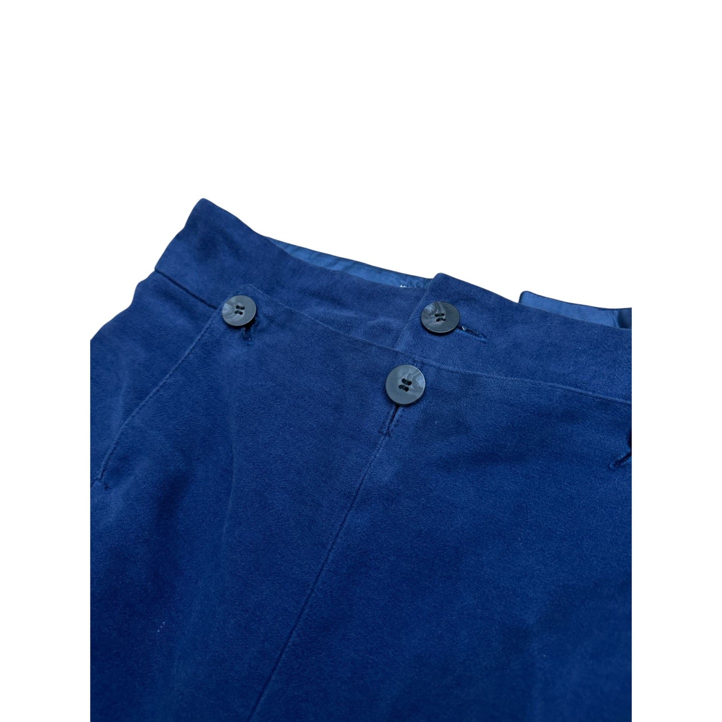 Opera de Paris  Billy Budd Blue 1960s French Moleskin Costume Suit Size 46 / fits S