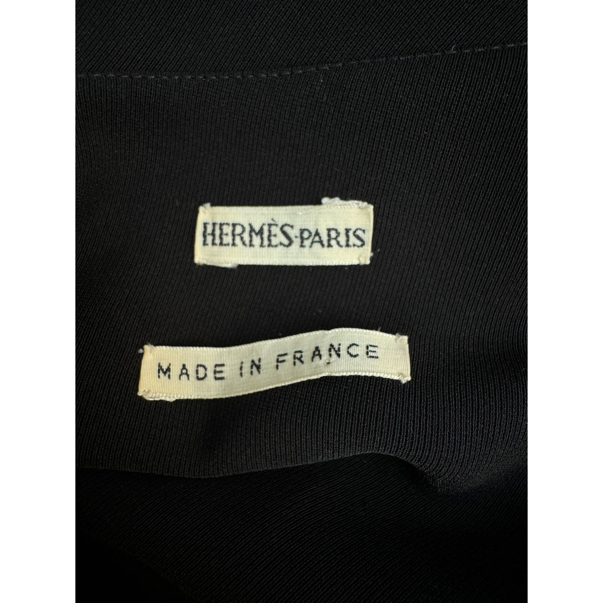 FW 1998 Black Wool V-Neck Maxi Dress