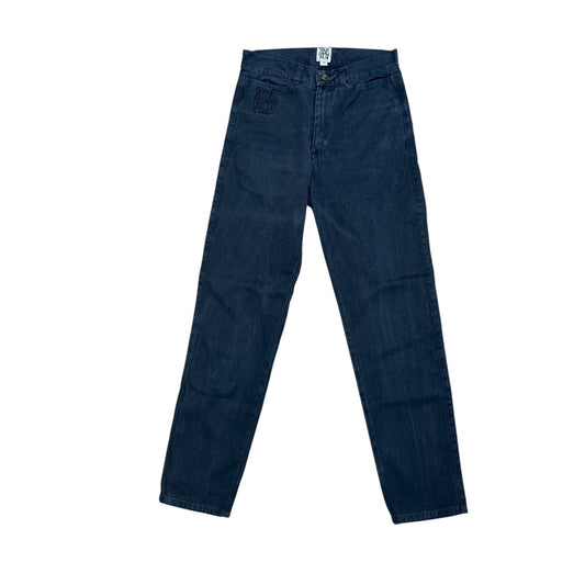 Vintage JPG Black Cotton Pants