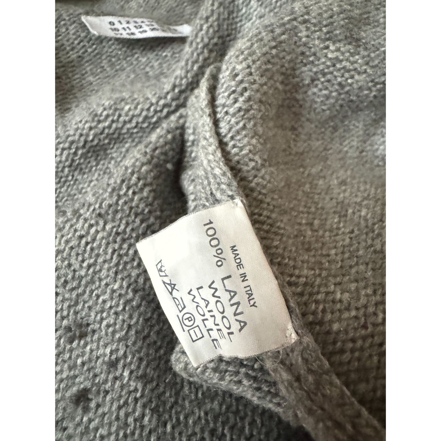 1998 Miss Deanna Grey Wool Knitted Skirt