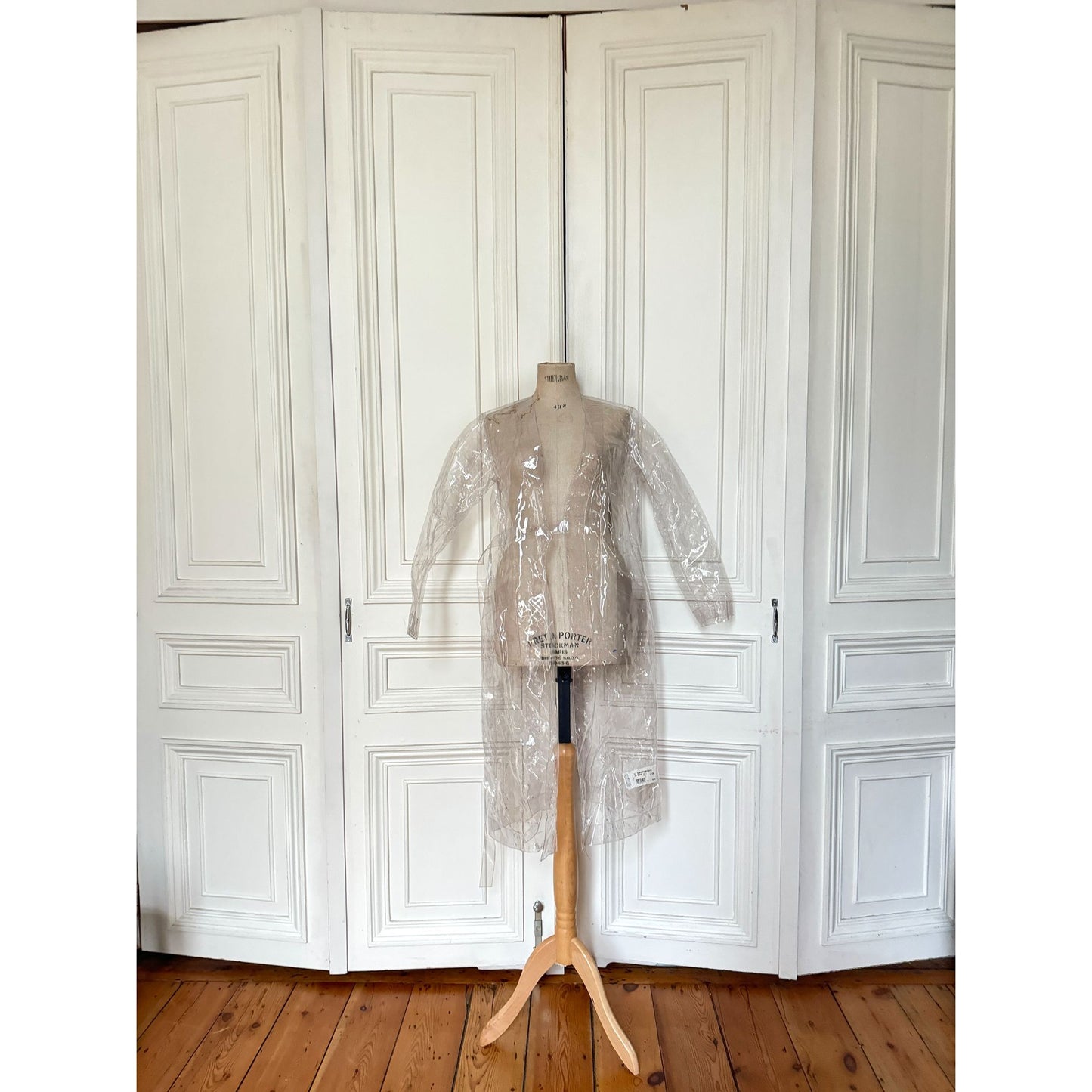 MM6 Transparent PVC Lab Coat - Sample