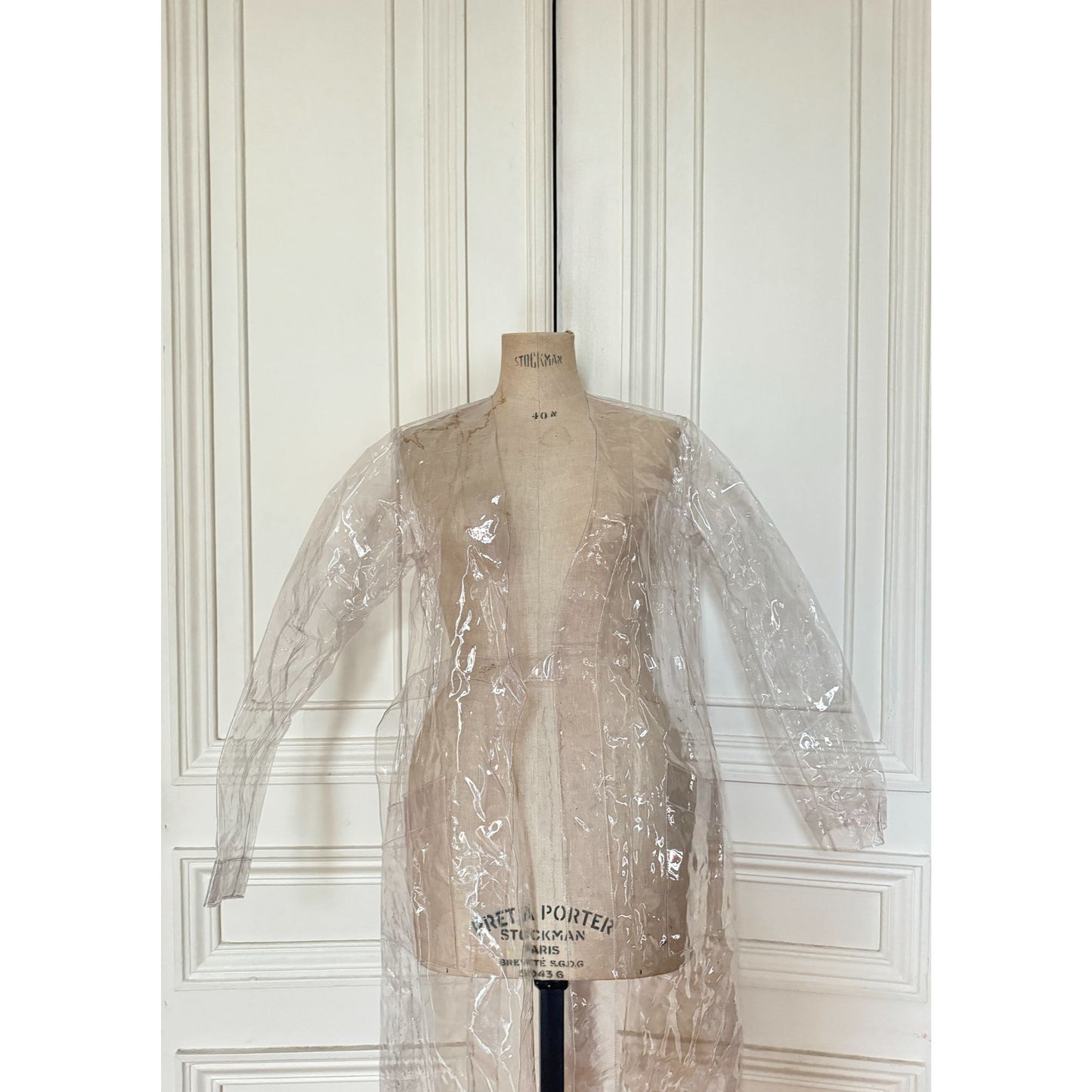 MM6 Transparent PVC Lab Coat - Sample