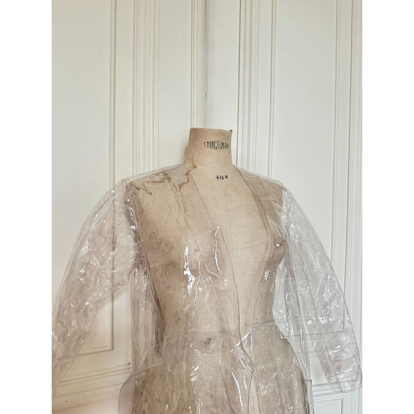 MM6 Transparent PVC Lab Coat - Sample