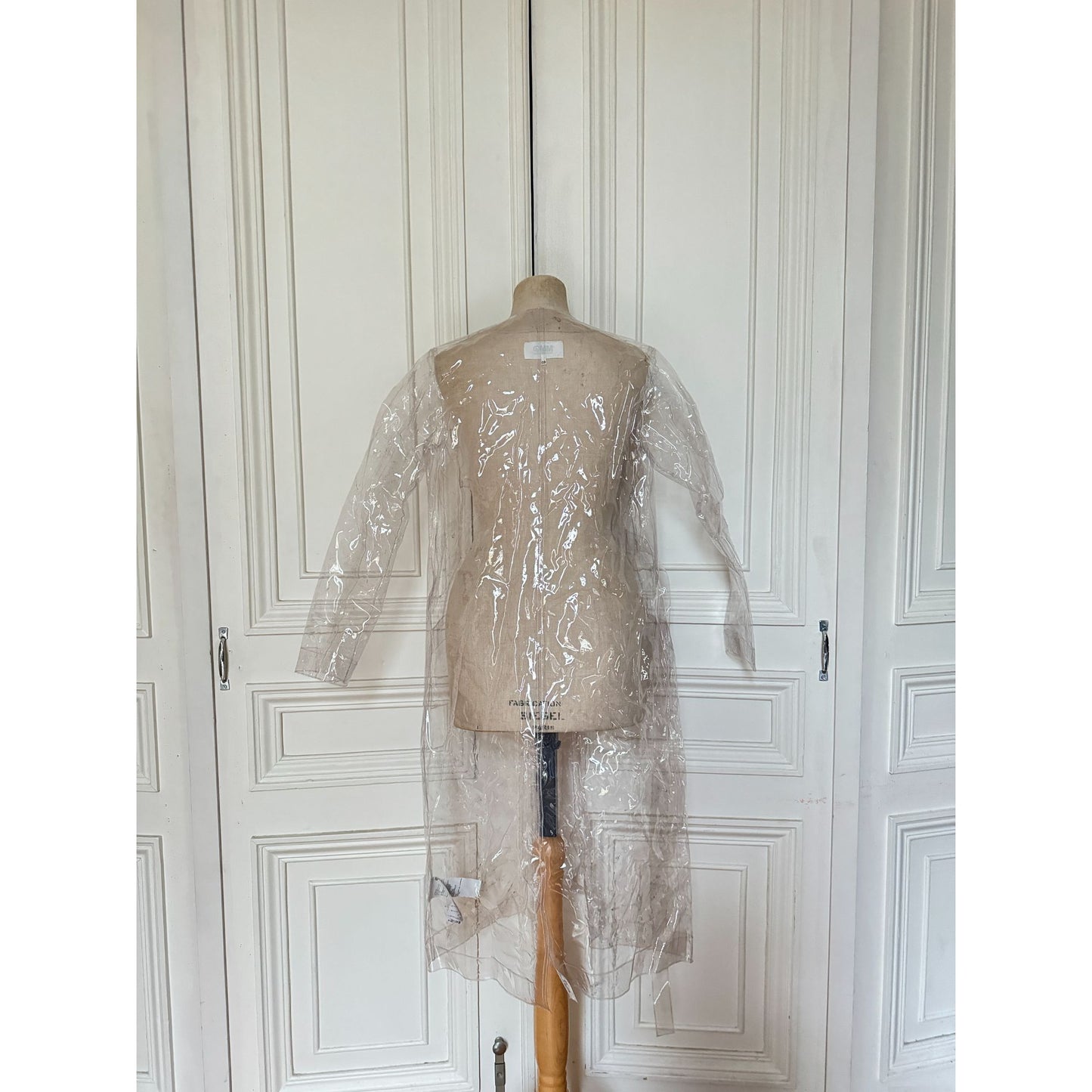 MM6 Transparent PVC Lab Coat - Sample