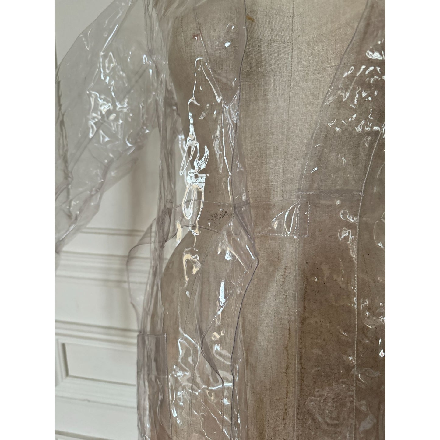 MM6 Transparent PVC Lab Coat - Sample