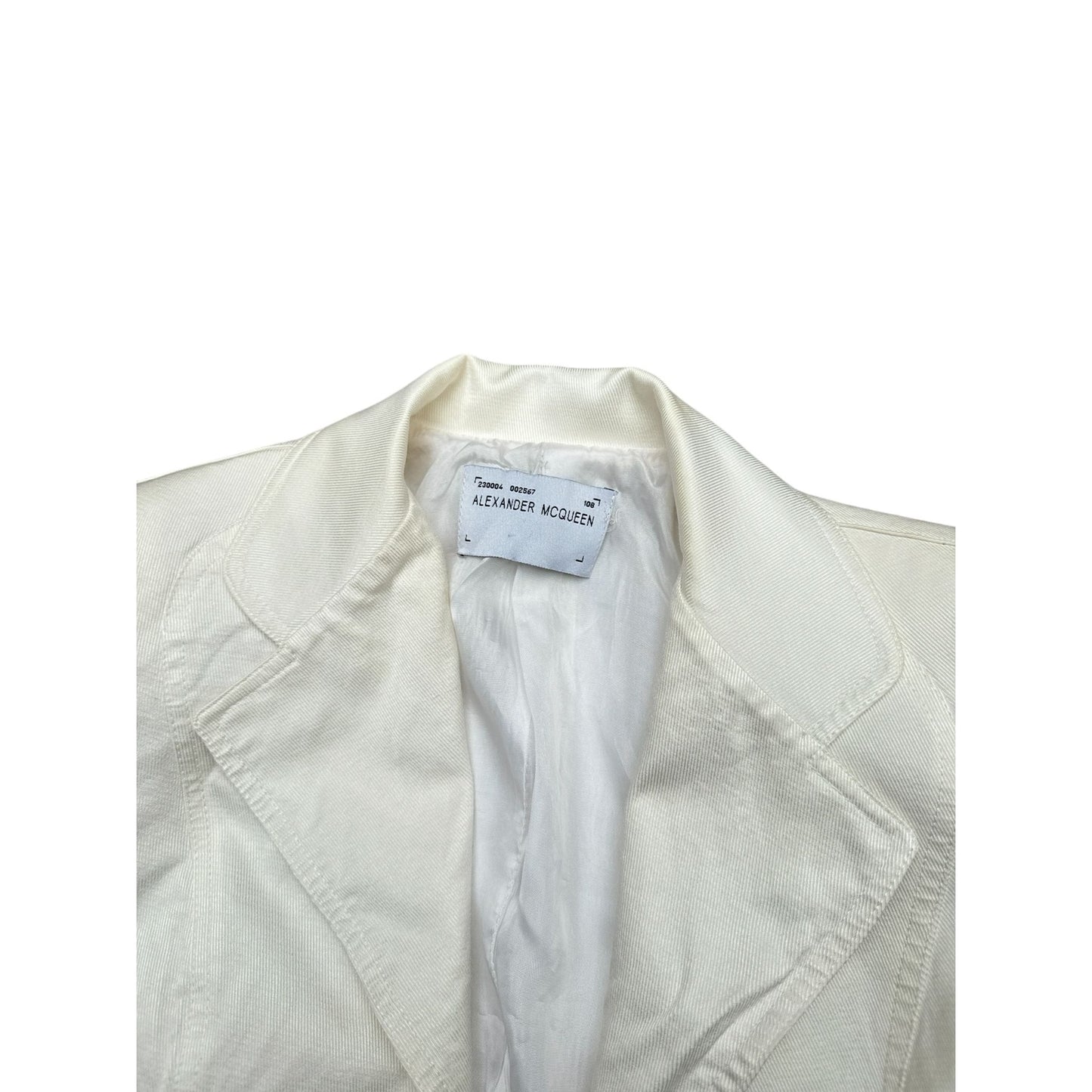 1990s White Blazer Jacket