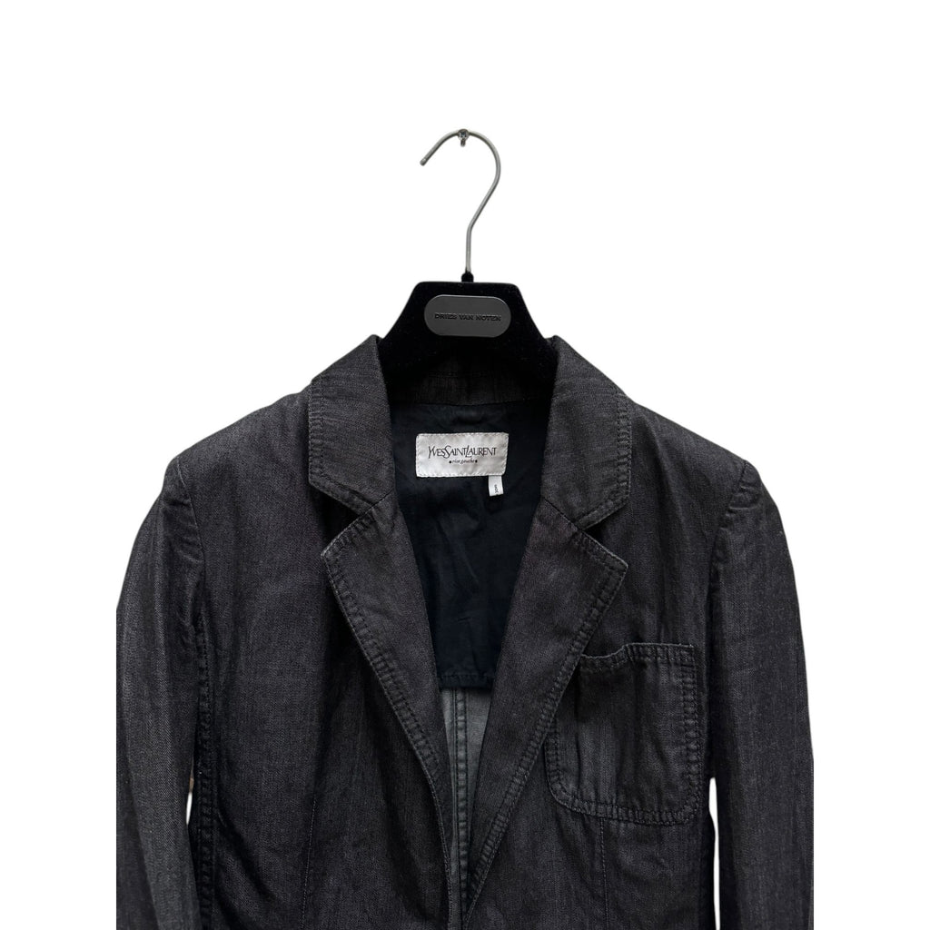 Tom Ford  Raw denim blazer jacket