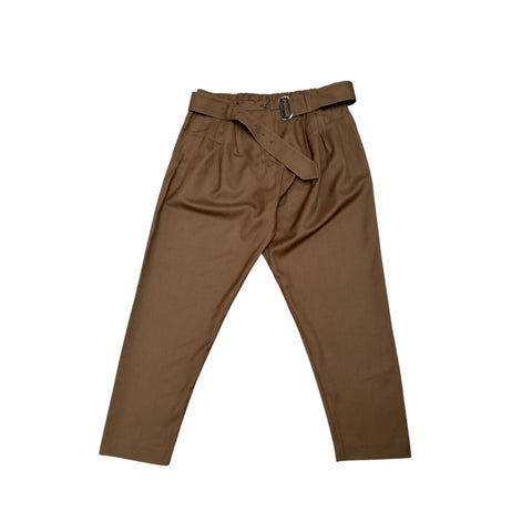 Brown Viscose Pants