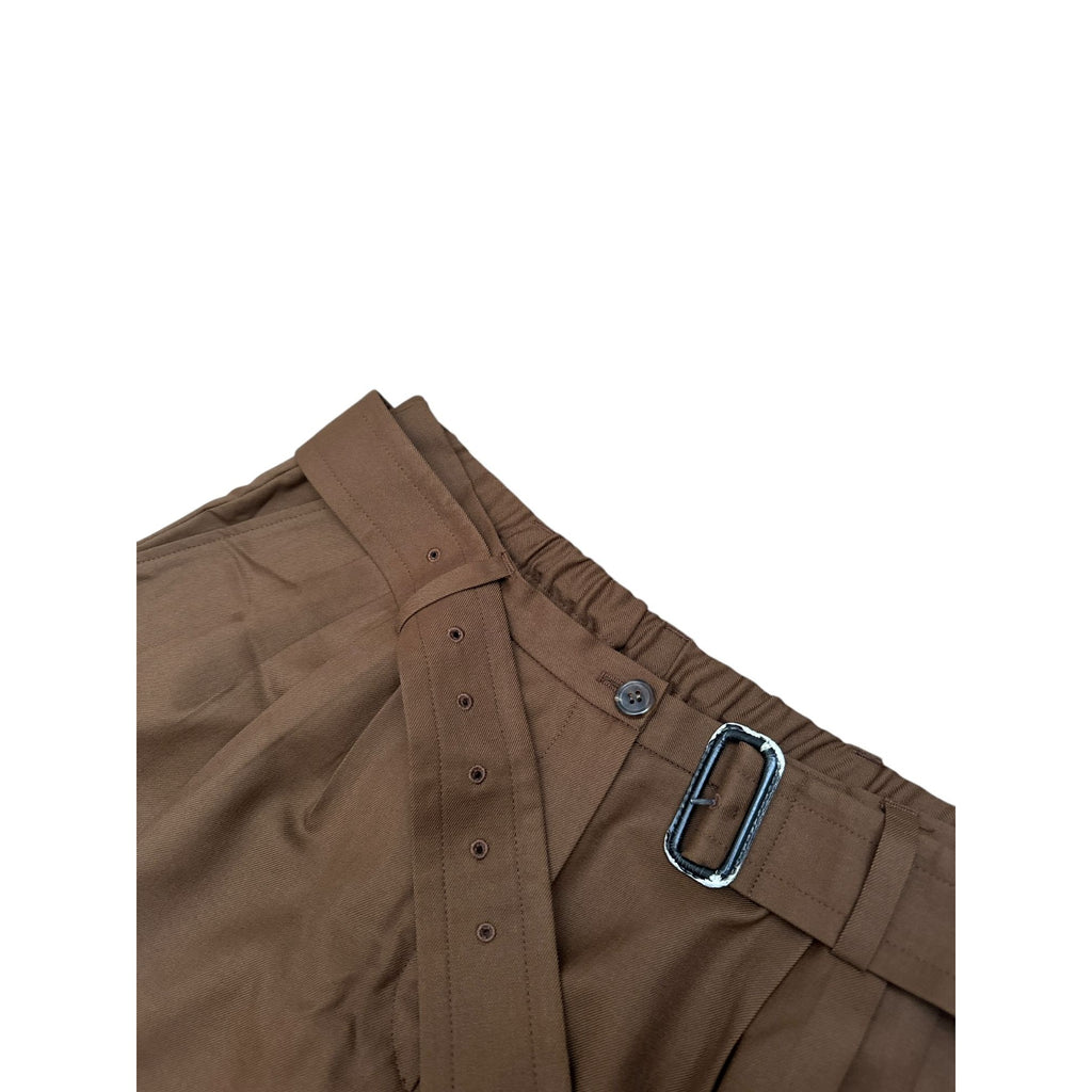 Brown Viscose Pants