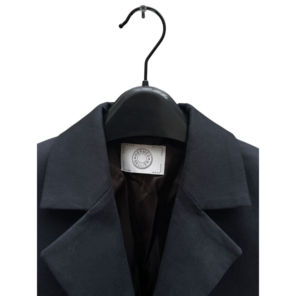 Hermes Dark Navy Blazer Jacket  Size 38 / M