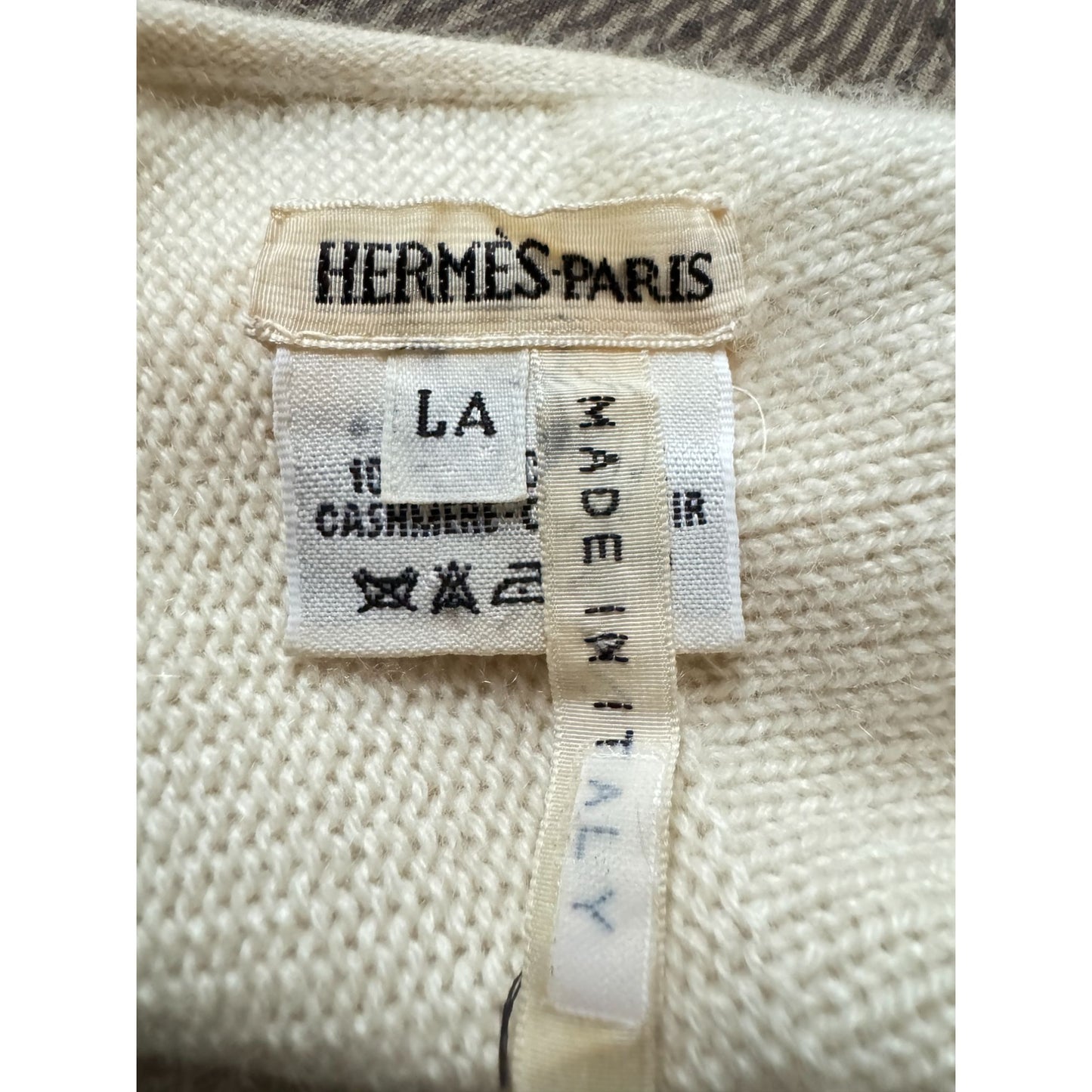 Martin Margiela Beige Cashmere Jumper