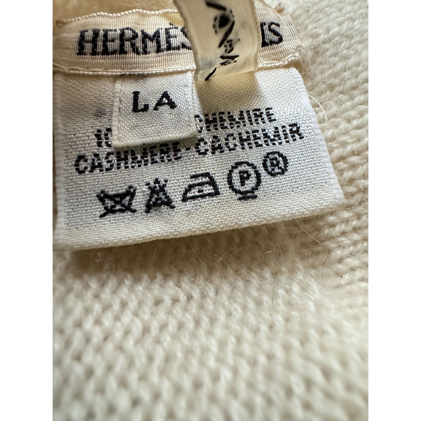 Martin Margiela Beige Cashmere Jumper