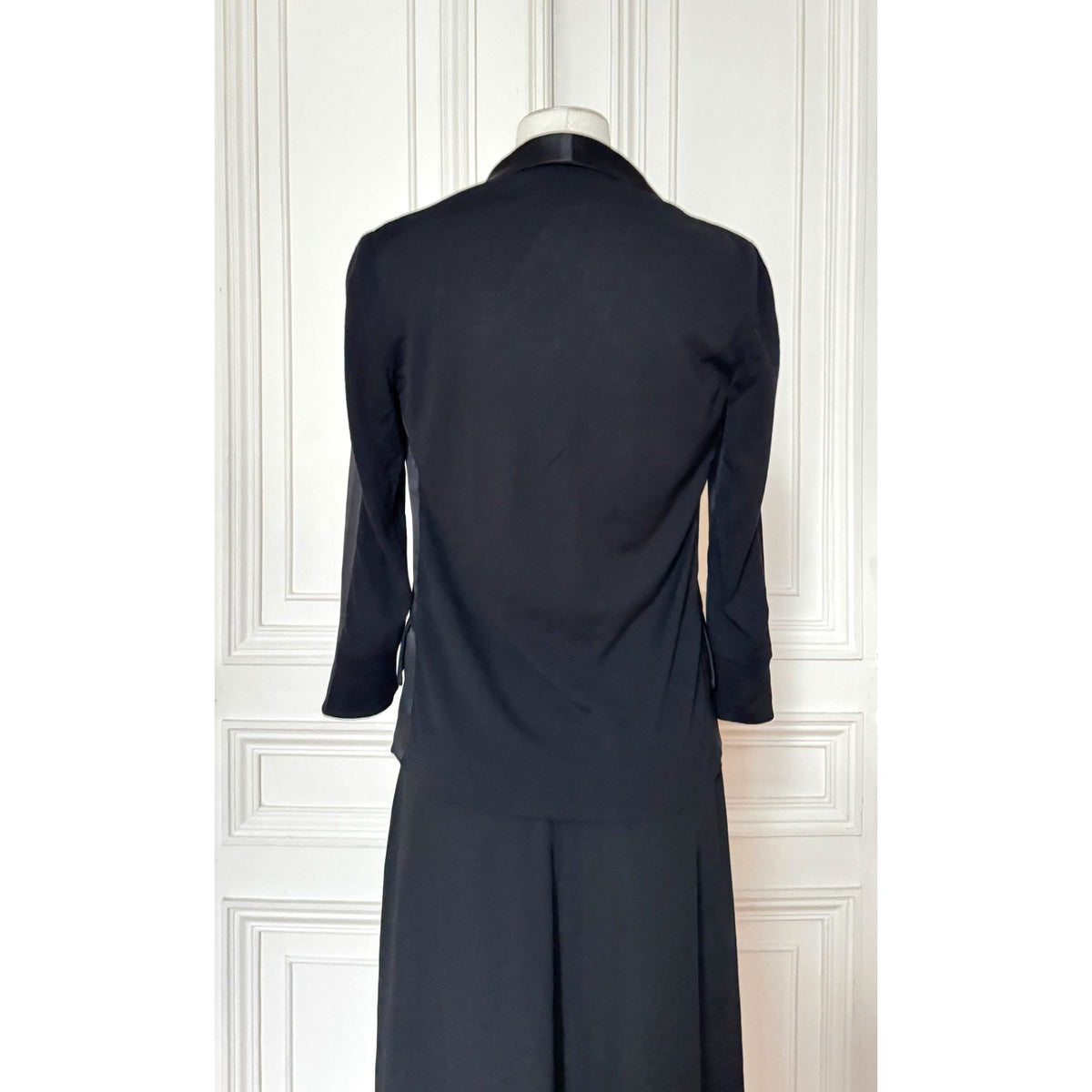 Spring/Summer 2009 Black Silk Hybrid Tuxedo Blazer