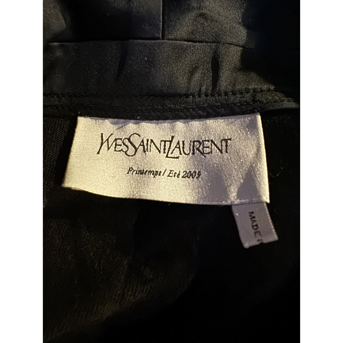 Spring/Summer 2009 Black Silk Hybrid Tuxedo Blazer
