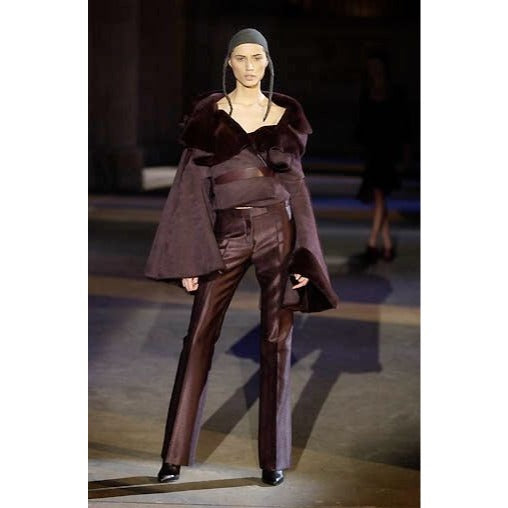 FW 2002 Black Silk Pants