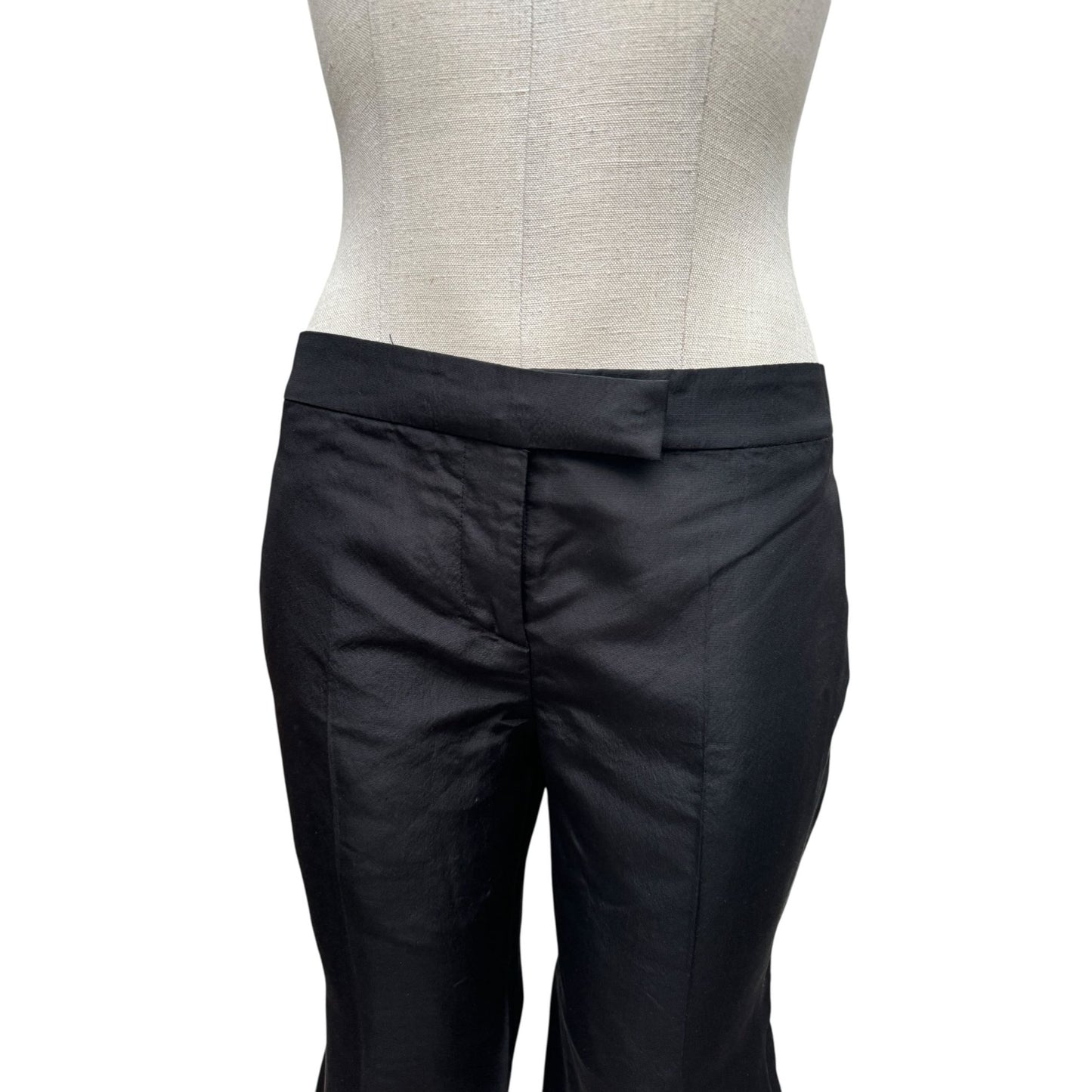 FW 2002 Black Silk Pants