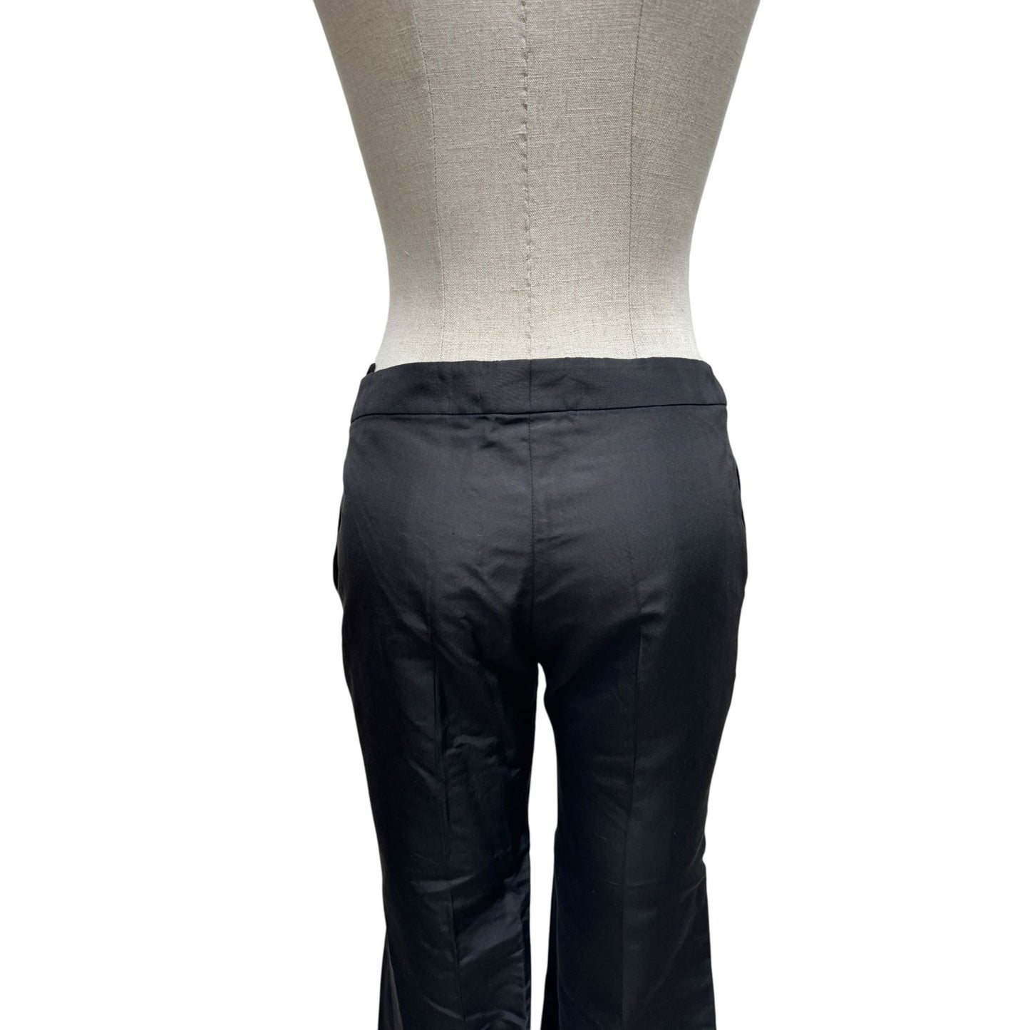 FW 2002 Black Silk Pants