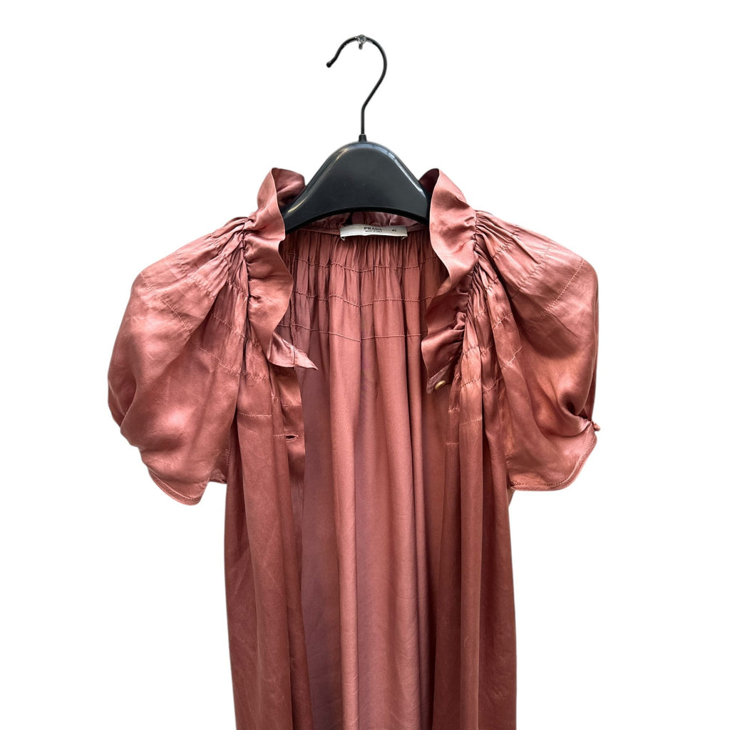 Bronze Silk Blouse