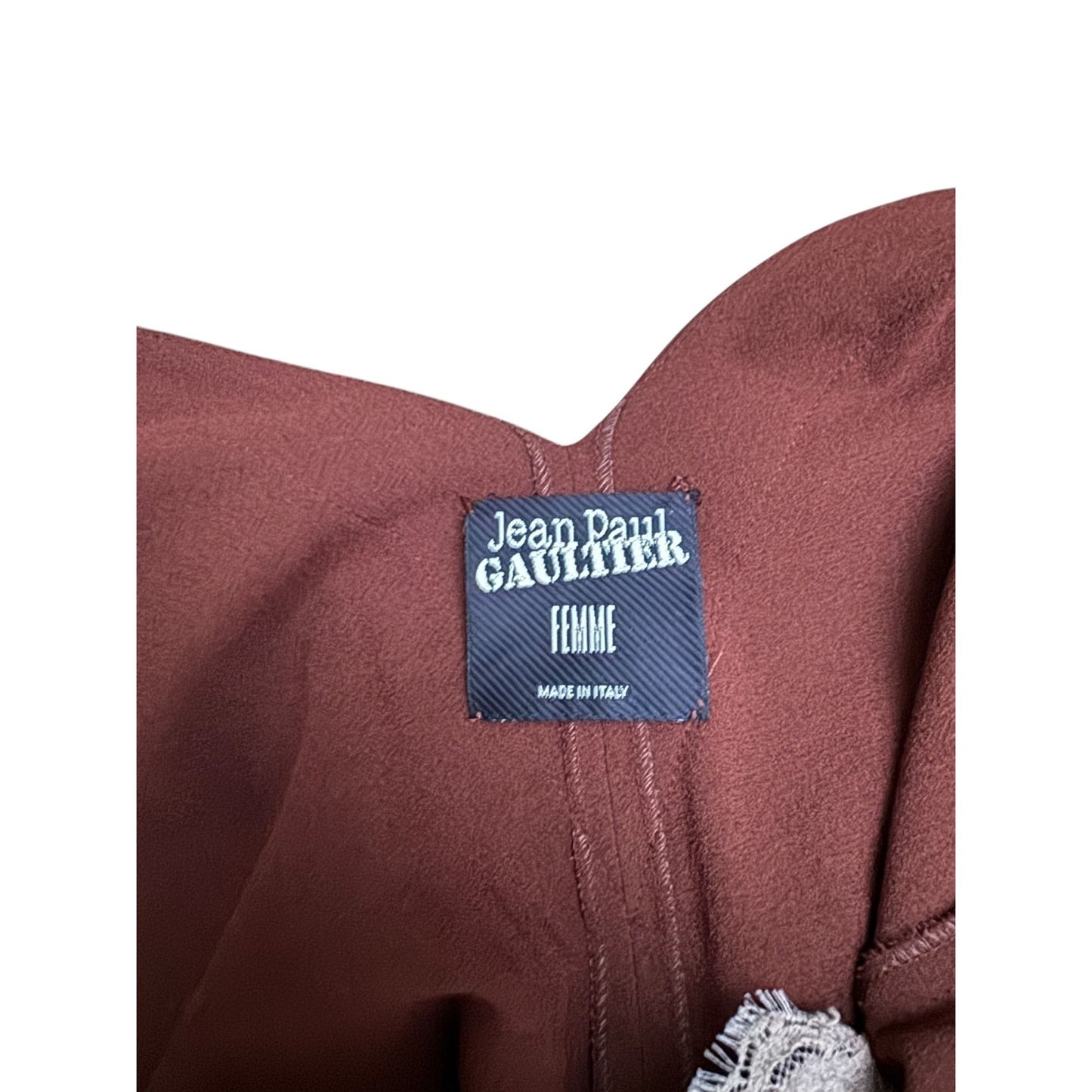 Vintage Brown Wool Dress