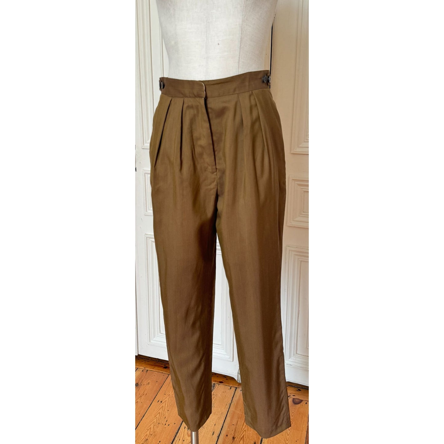 Vintage 1990s Deconstructed Khaki Suit