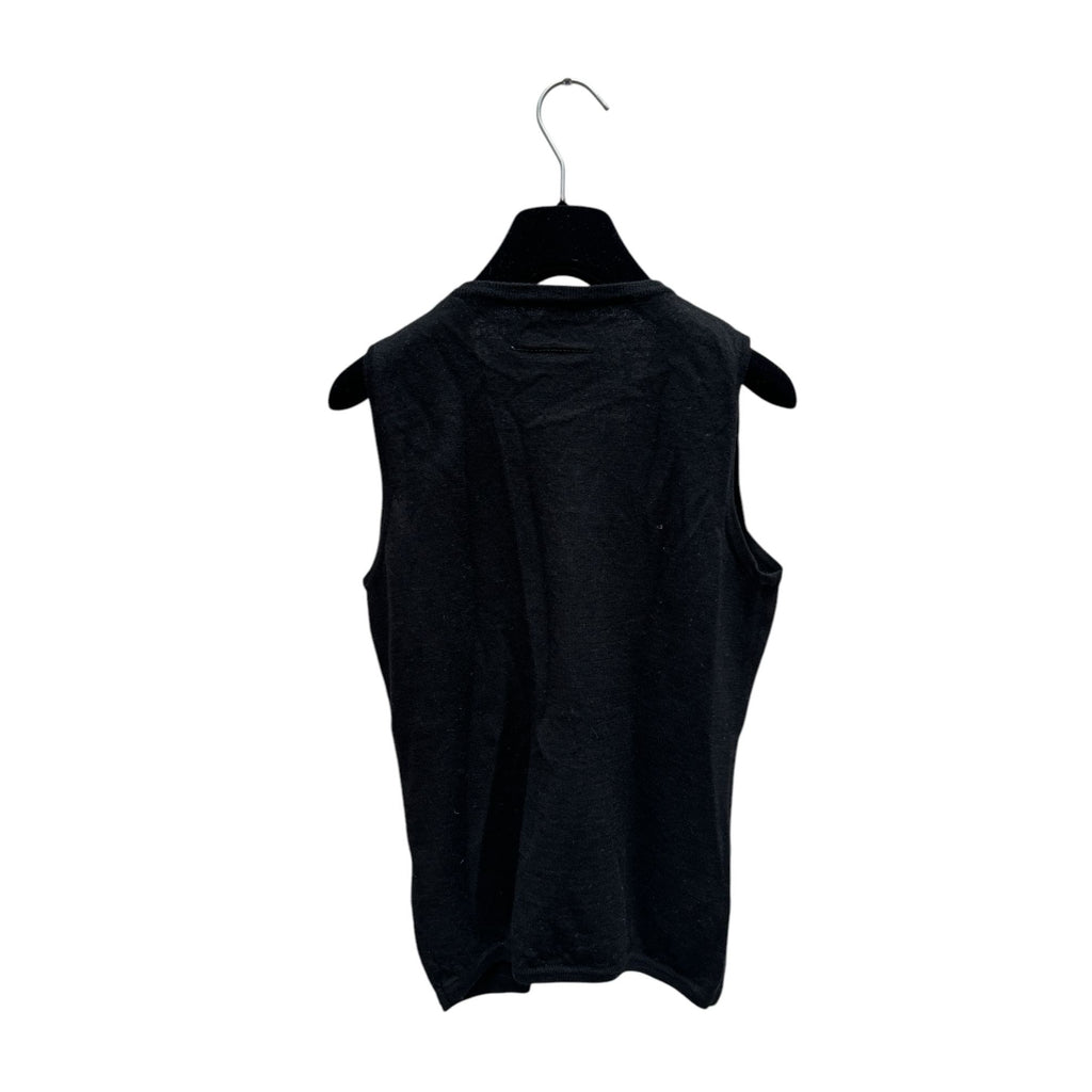 FW 2007 Black Cashmere Wool Black Vest