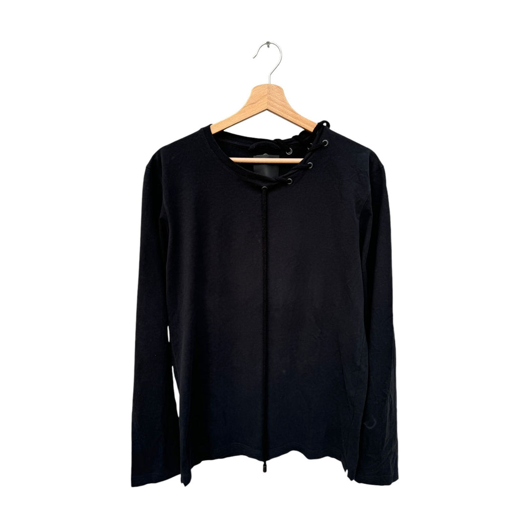 Black longsleeves T-shirt