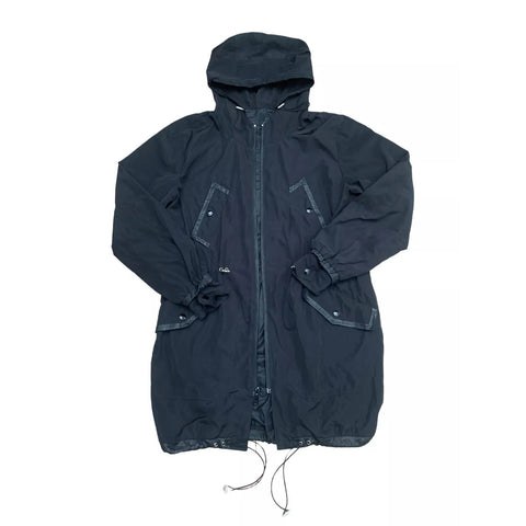 Black Parka / Raincoat Jacket