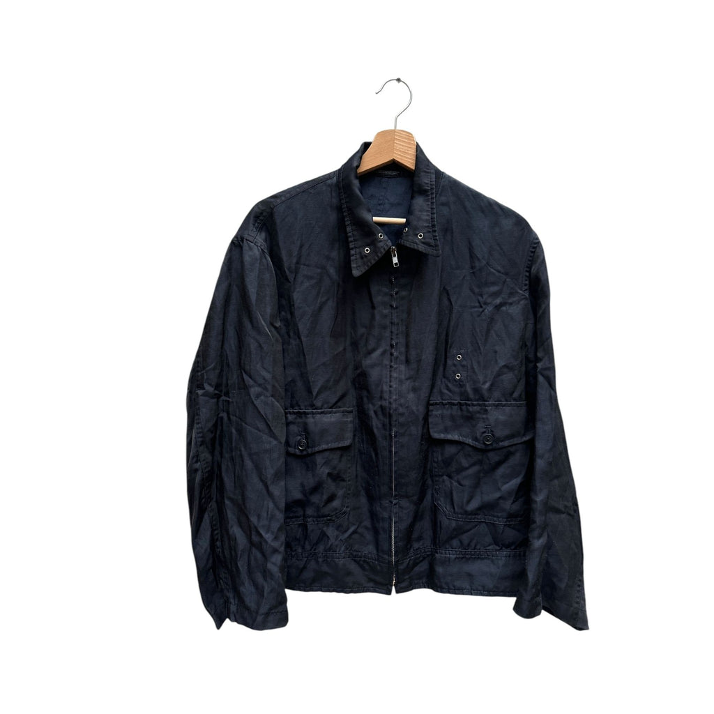 Navy Nylon Jacket