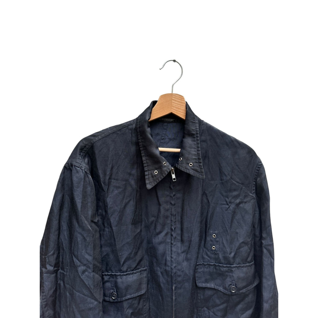 Navy Nylon Jacket