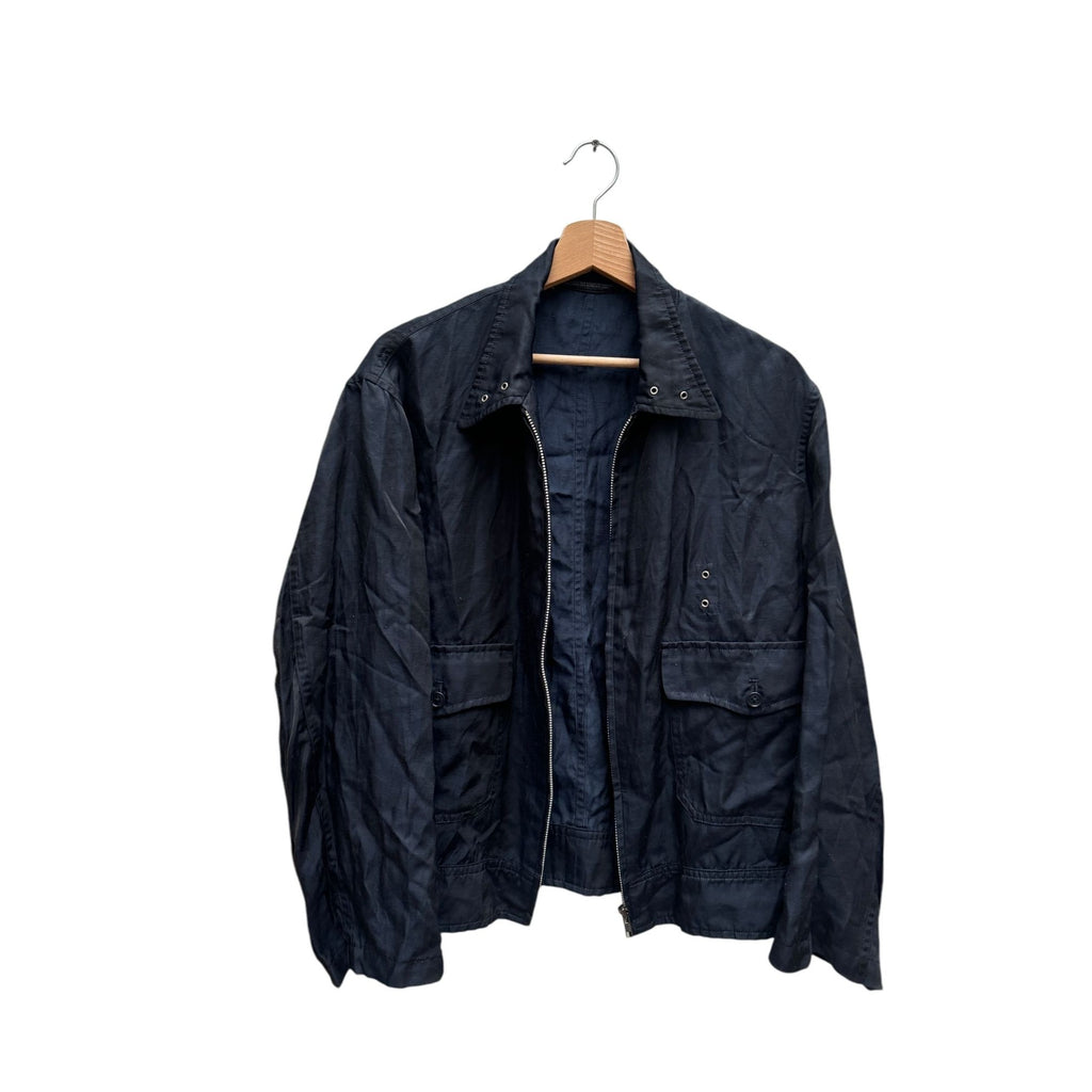 Navy Nylon Jacket