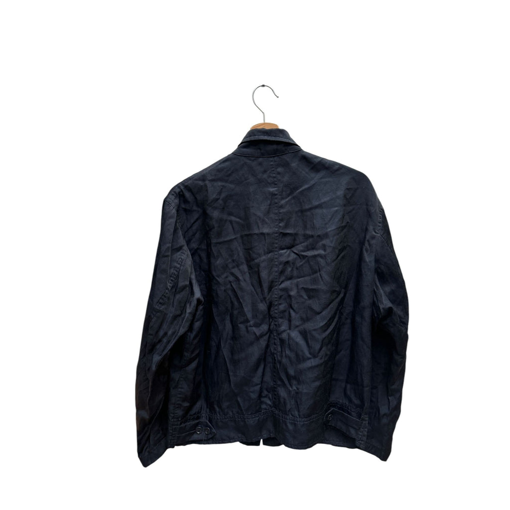 Navy Nylon Jacket