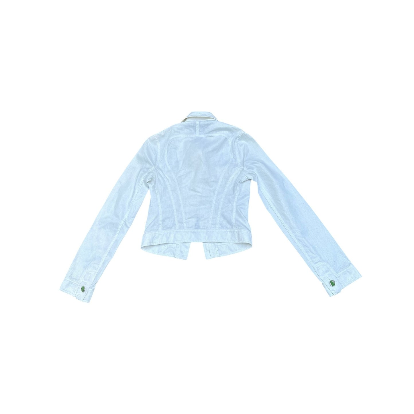 Mugler Vintage White Pants Suit