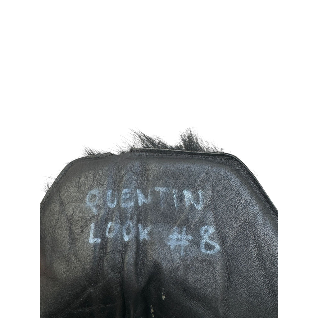 1/1 Runway FW 2013 Black Plinth Pony Hairs Boots