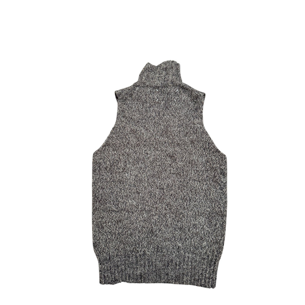 1990s Miss Deanna Sleeveless Wool Rollneck