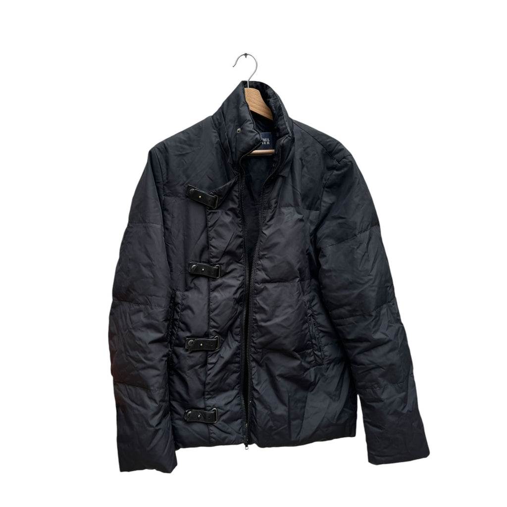 Black Nylon Puffer Jacket