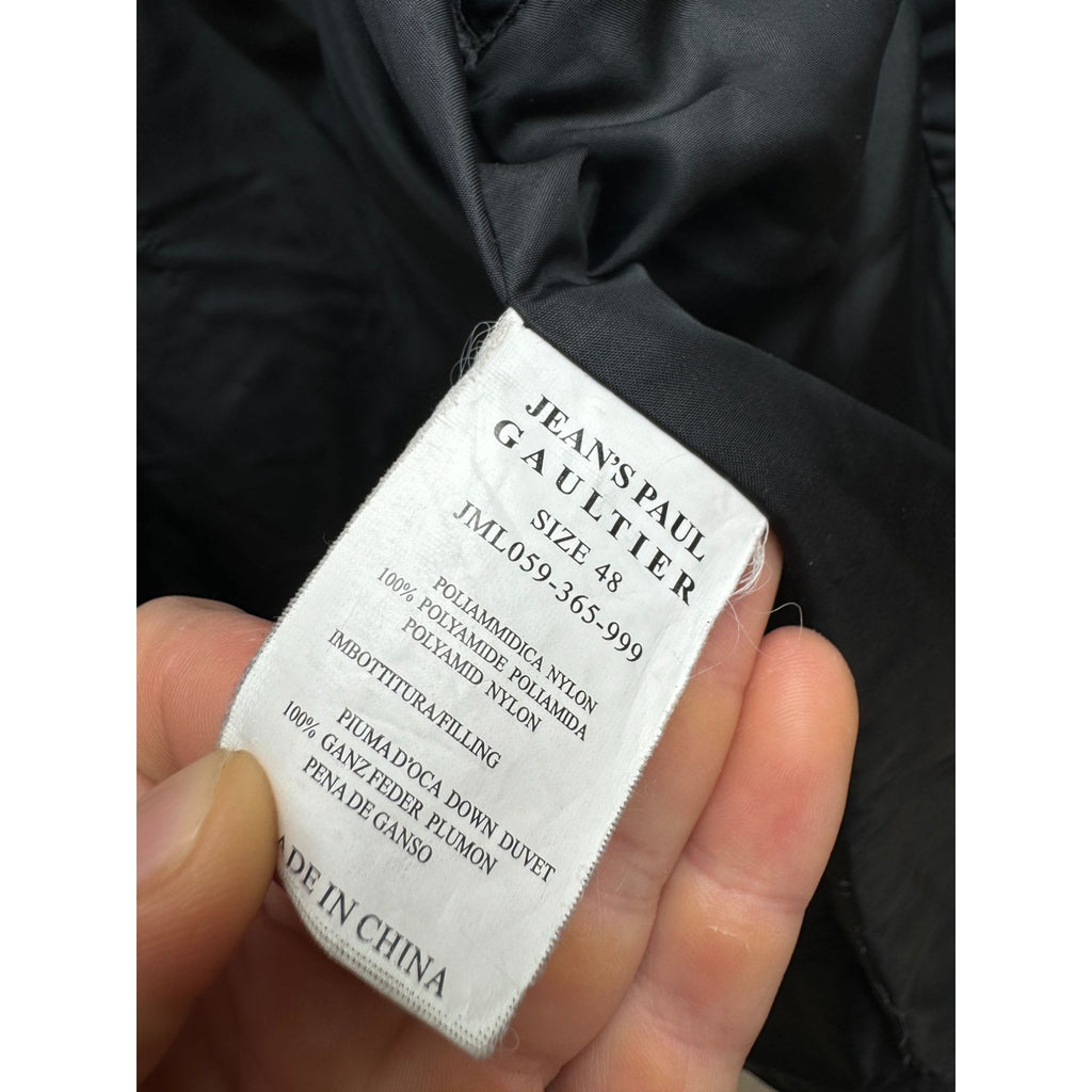 Black Nylon Puffer Jacket