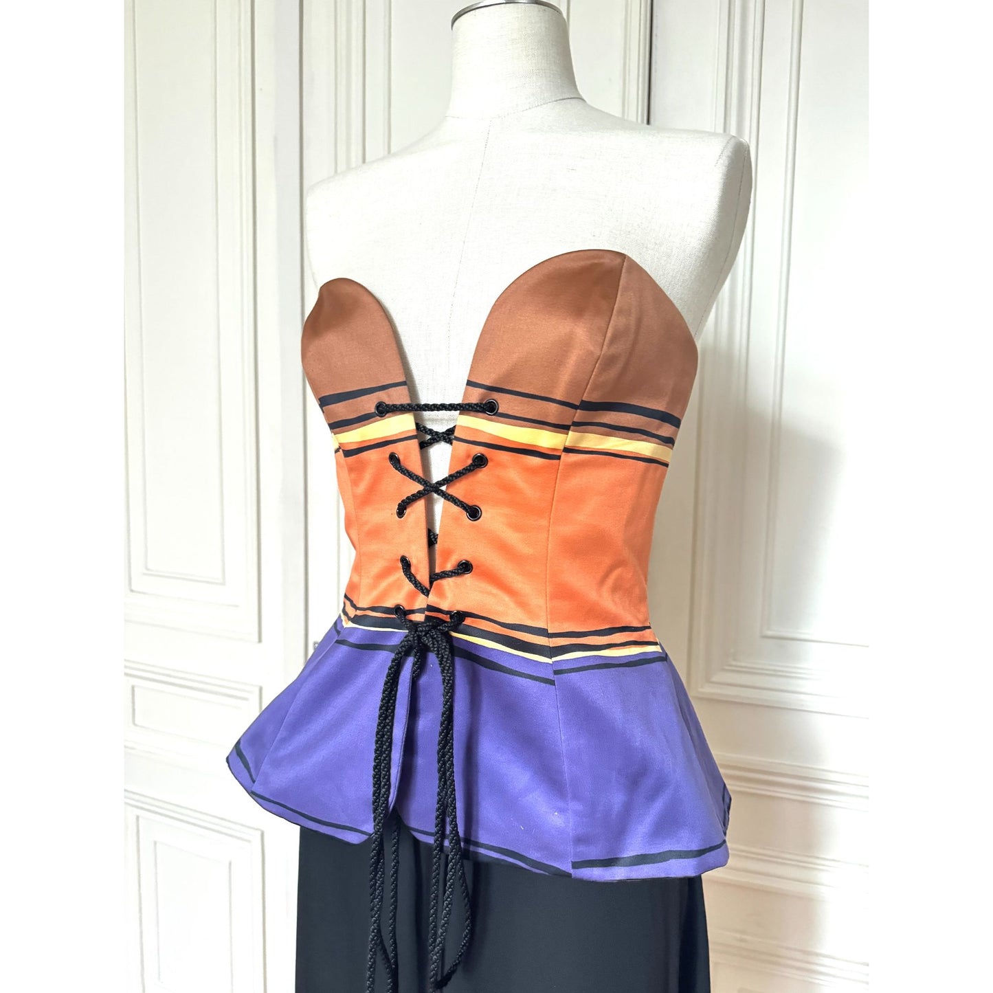 Spring 1993 Silk Corset Top