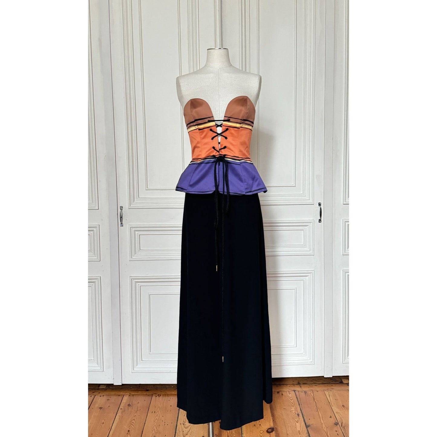 Spring 1993 Silk Corset Top
