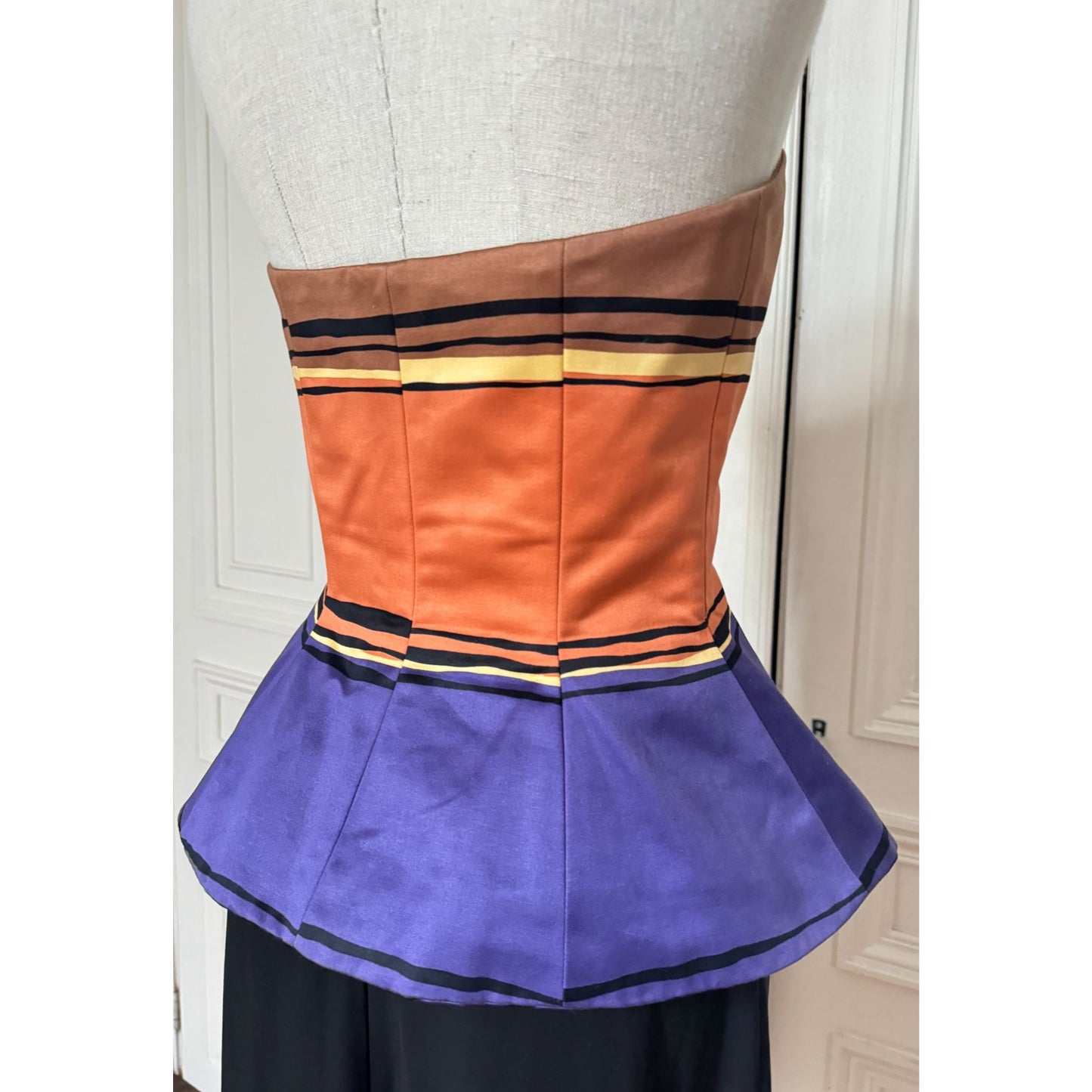 Spring 1993 Silk Corset Top