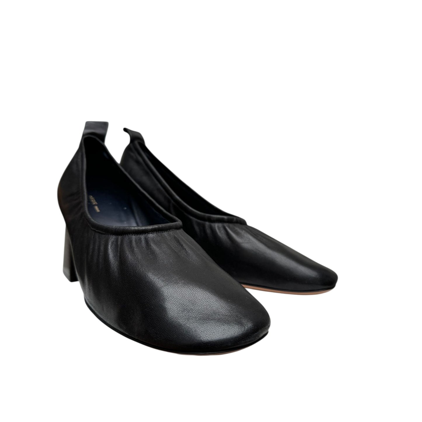 Black Ballerina Heels