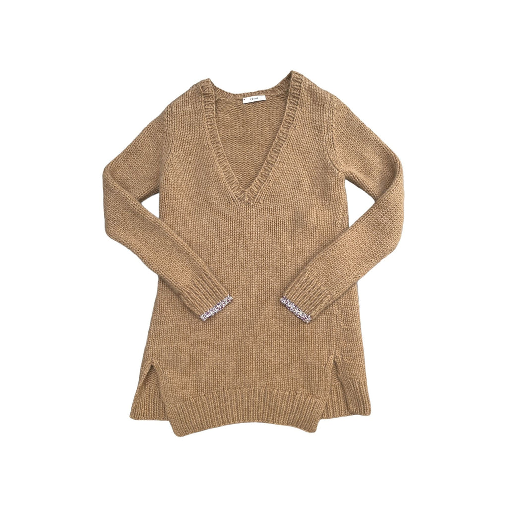 Phoebe Philo Era Brown Wool Sweater