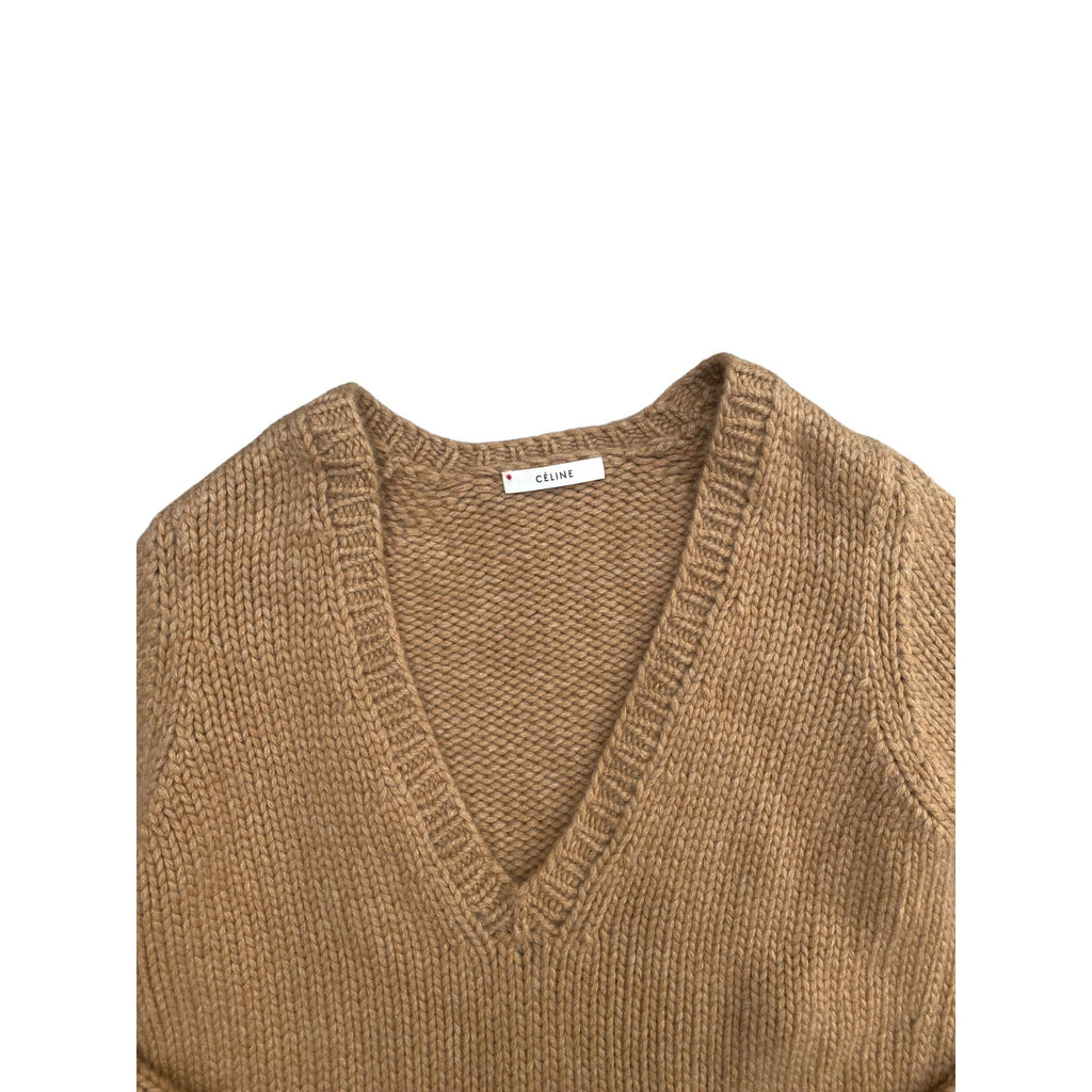 Phoebe Philo Era Brown Wool Sweater