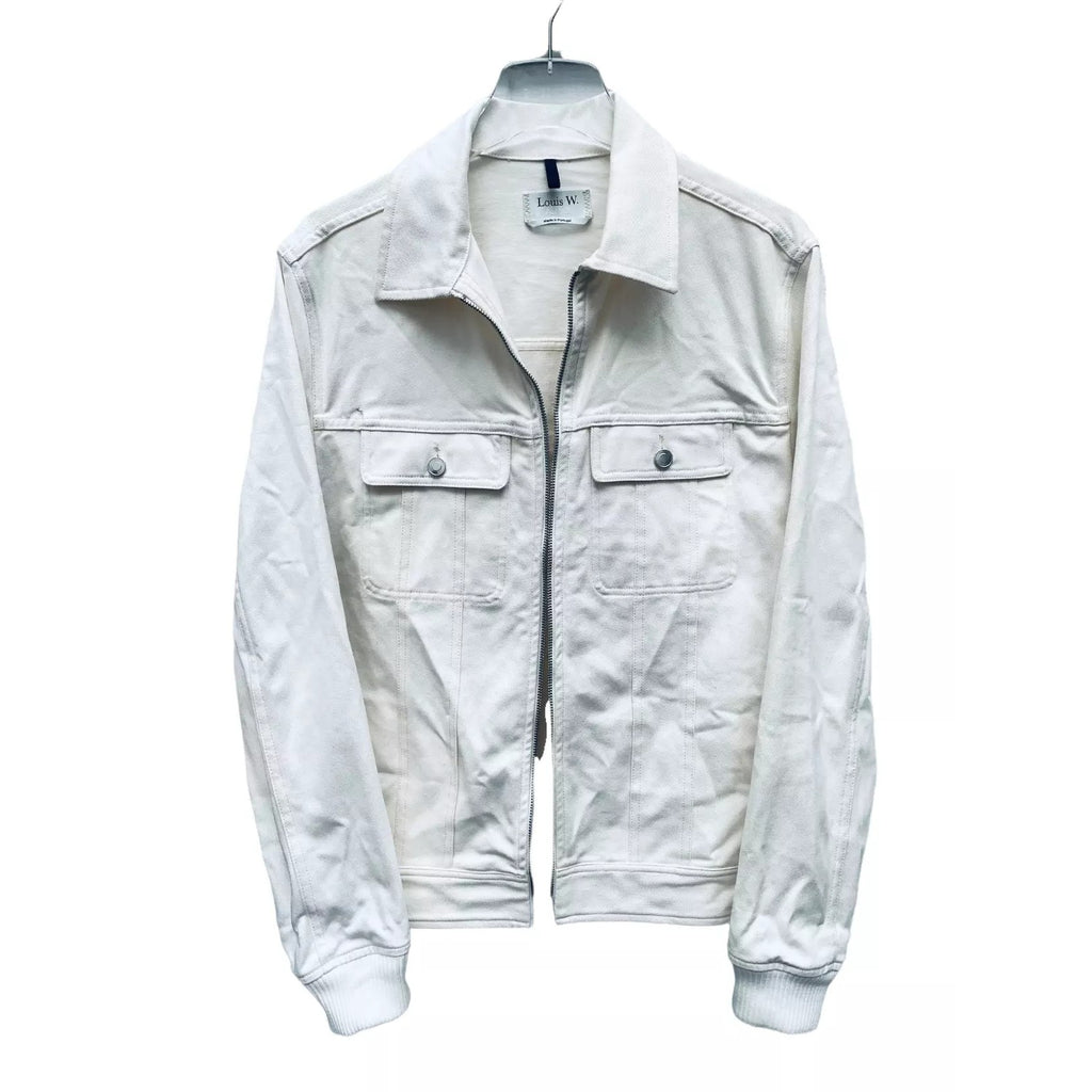 Louis Wong  White Denim Jacket