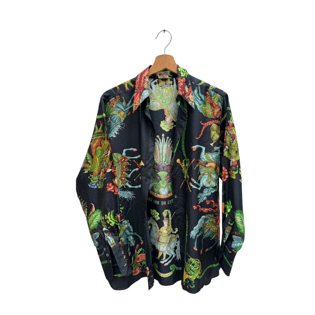 1997 Les Fetes du roi Soleil Silk Shirt